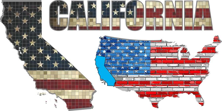 Picture of the state of california, the usa to communicate jobs for felons in california.