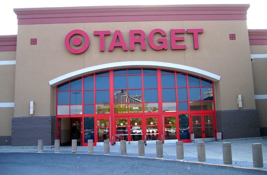 Picture of a target store that is now hiring felons