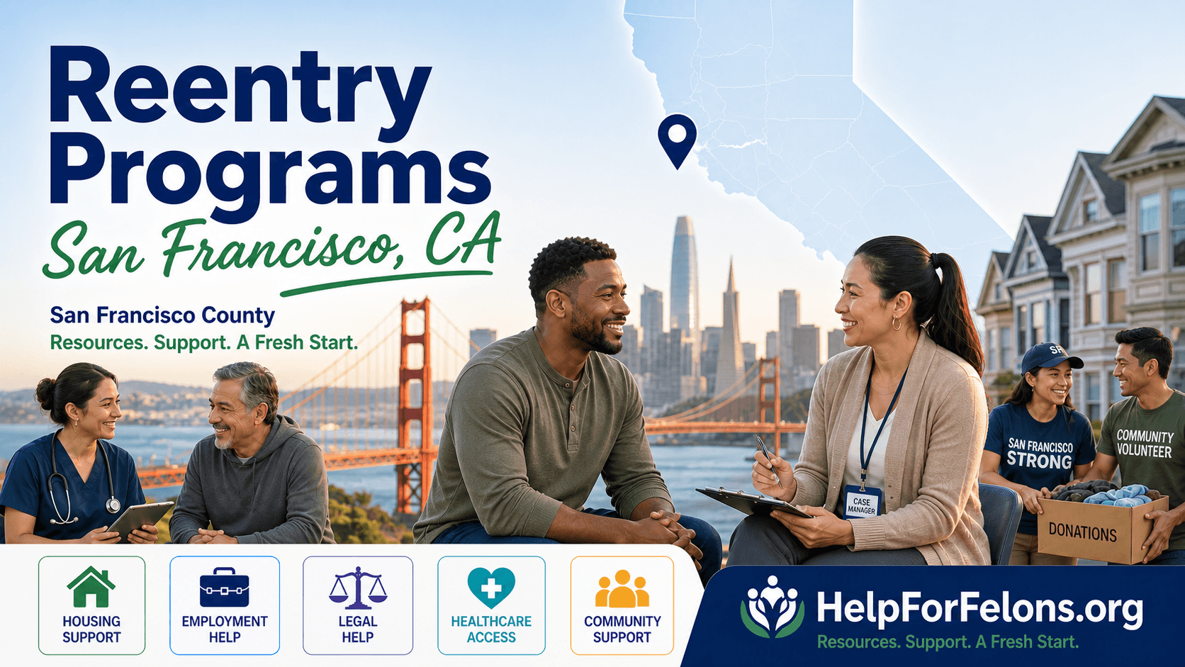 Sf Helper Reentry Programs in San Francisco: Housing, Jobs, Food & More